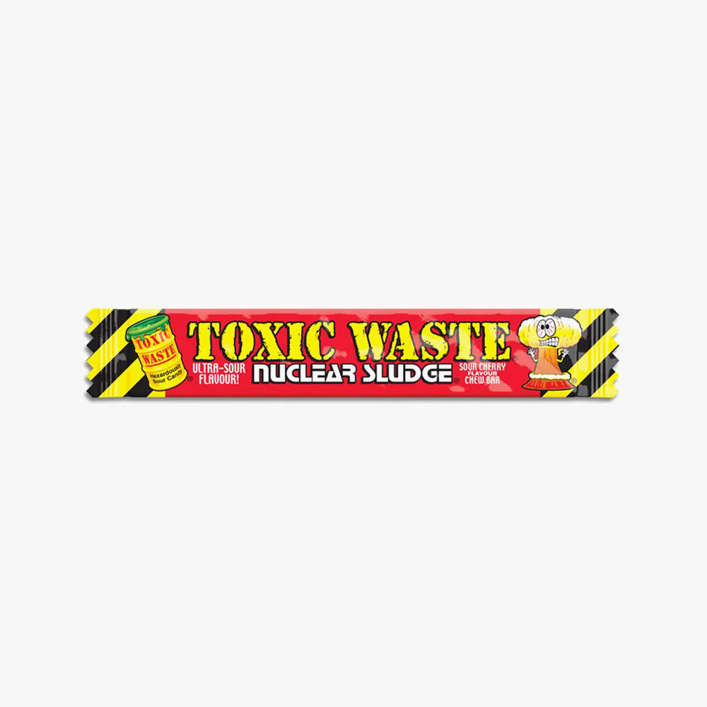 Toxic Waste Cherry Nuclear Sludge Chew Bar 20g