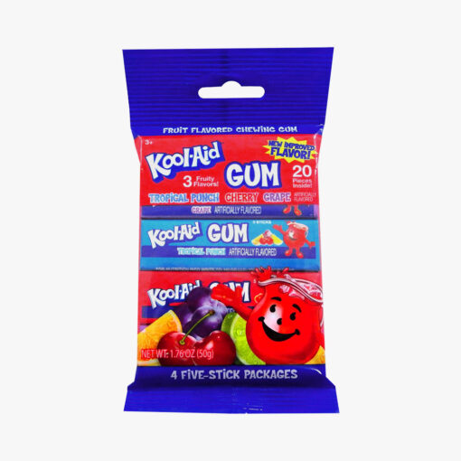 Kool-Aid Gum 4pk 50g
