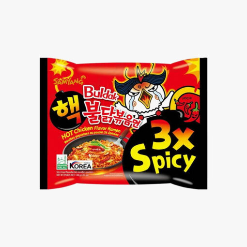 Samyang Buldak 3X Spicy Hot Chicken Ramen Noodles 140g