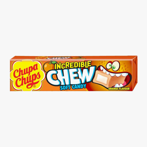 Chupa Chups Orange Incredible Chew Soft Candy 45g