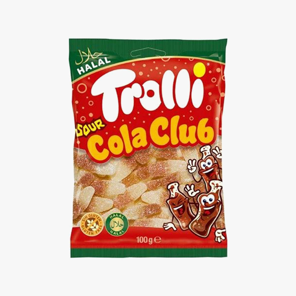 Trolli Sour Cola Club 100g
