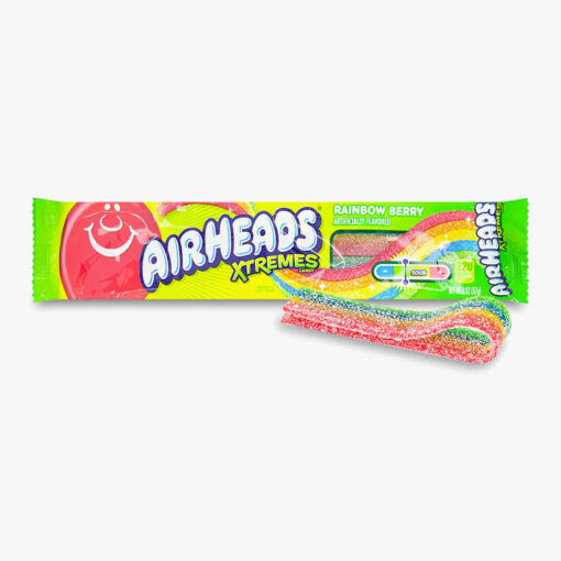 Airheads Xtremes Sour Belt Rainbow Berry 57g