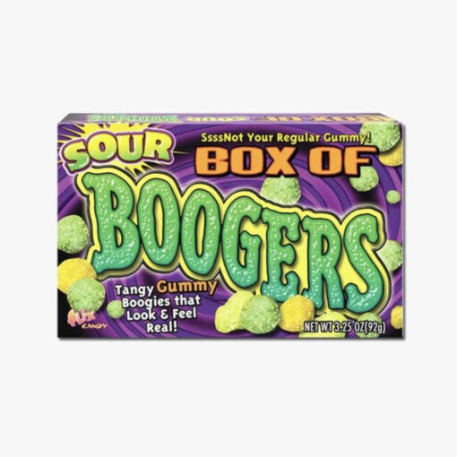 Box Of Sour Boogers 92g