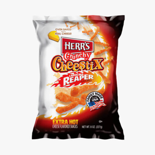 Herr's Carolina Reaper Crunchy Cheestix 227g
