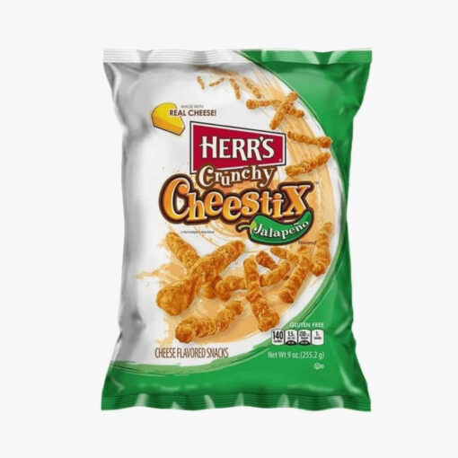 Herr's Jalapeno Crunchy Cheestix 255g