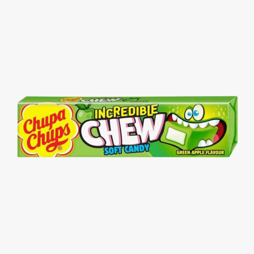 Chupa Chups Apple Incredible Chew Soft Candy 45g