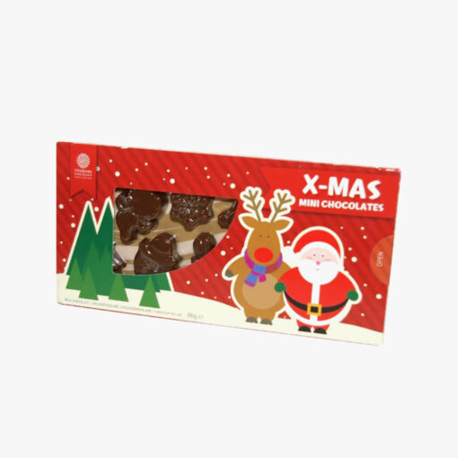 Christmas Mini Milk Chocolates Gift Box 90g