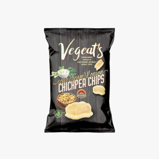 Vegeat’s Chickpea Chips with Sour Cream & Onion 50g