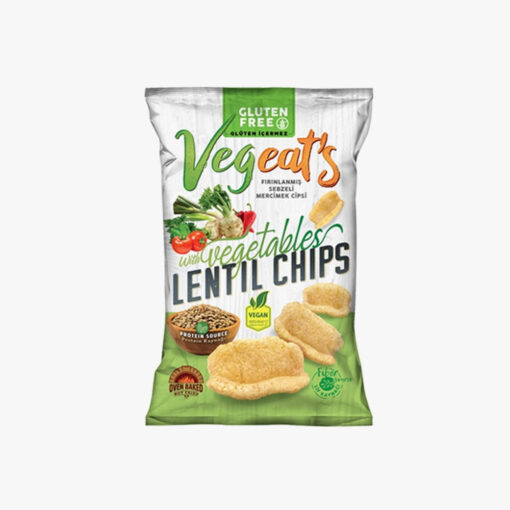 Vegeat’s Lentil Chips with Vegetables 50g