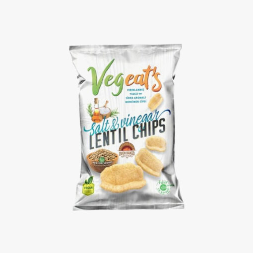 Vegeat’s Salty Lentil Chips with Vinegar 50g