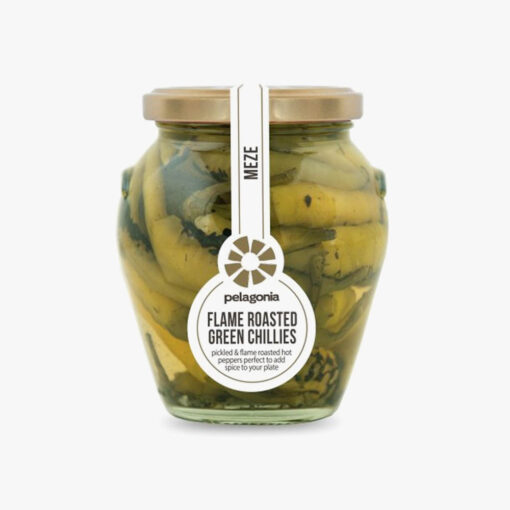 Flame Roasted Green Chillies 300g