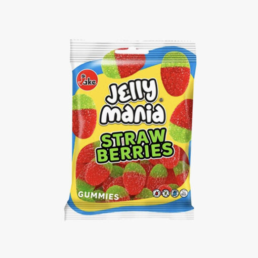 Jelly Mania Strawberries 100g
