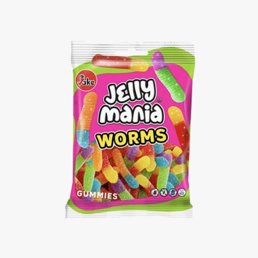 Jelly Mania Worms 100g