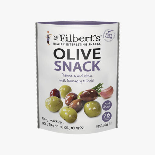 Olive Snack with Rosemary & Garlic 50g