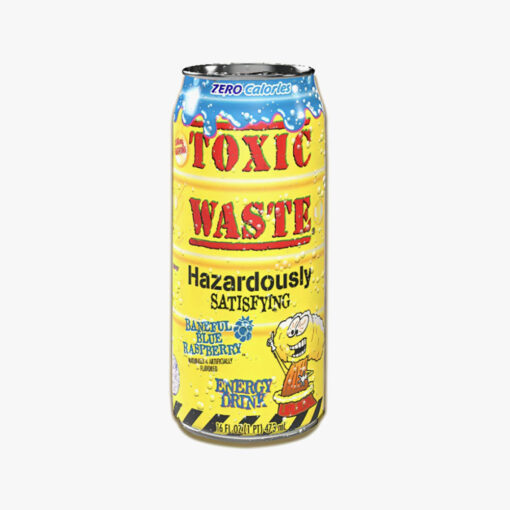Toxic Waste Baneful Blue Raspberry Energy Drink 473ml