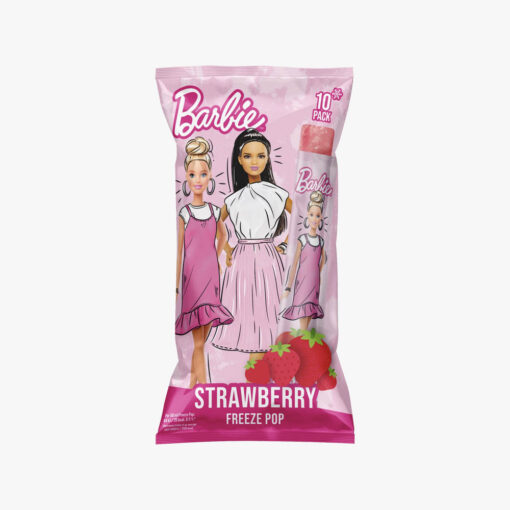 Barbie Freeze Pops Strawberry