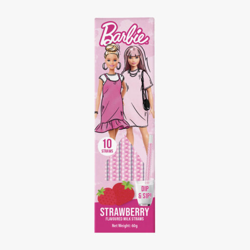 Barbie Strawberry Straws