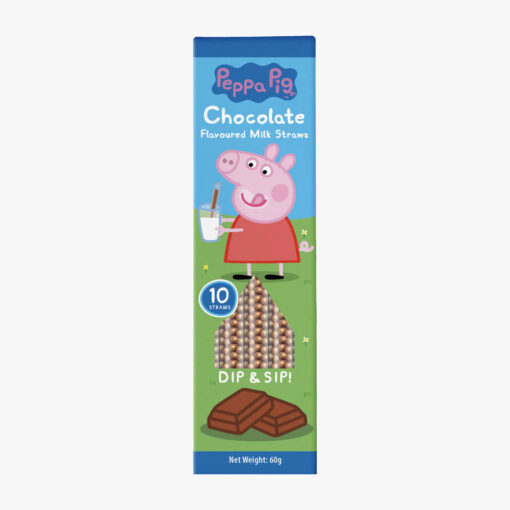 Peppa Pig Chocolate Straws